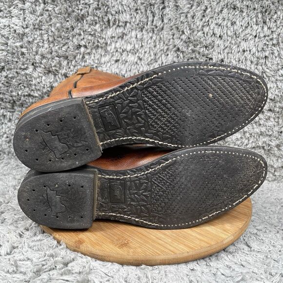 Vintage Red Wing Pecos Pull On Cowboy Western Boots Men's 12 B - Picture 7 of 12